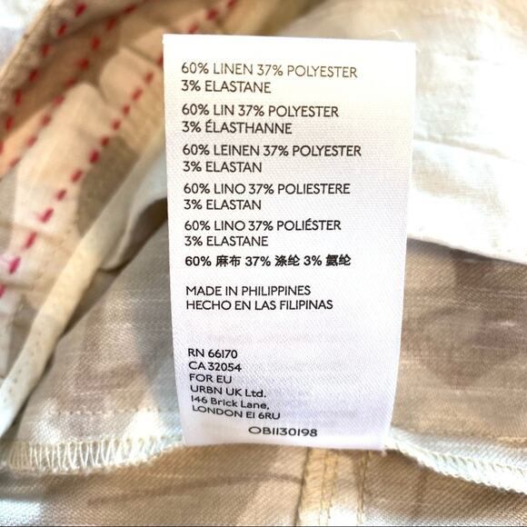 by Anthropologie Women’s Frannie High Rise Pleated Pants Size 31T Comfy - Picture 8 of 8